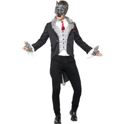 Weerwolf Kostuum | Luxe Grote Boze Wolf | Man | Medium | Halloween | Verkleedkleding